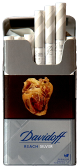 Украина. Davidoff Reach Silver demi (Давидоф рич сильвер) (акциз). 0
