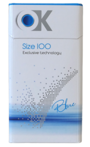 OK Blue size 100 (ОК синий 100 миллиметровые). (duty free)