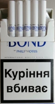 BOND PHILIP MORRIS (Бонд Филип Моррис синие Украина) (Акциз) 0